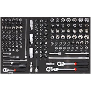 Sonic 214201 - Ensemble de 142 Pièces - Outils de Haute Qualité - Publicité Sonic 214201 - Ensemble de 142 Pièces - Outils de Haute Qualité - Publicité