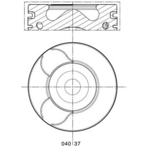 Piston MAHLE ORIGINAL 85 avec porte-segment, avec canal de refroidissement - Piston - Publicité Piston MAHLE ORIGINAL 85 avec porte-segment, avec canal de refroidissement - Piston - Publicité
