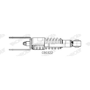 Amortisseur (support de cabine) MONROE CB0322 - Publicité Amortisseur (support de cabine) MONROE CB0322 - Publicité