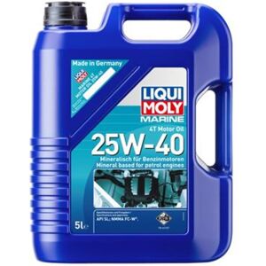 Huile moteur LIQUI MOLY 25027 Marine 25W40 5L - Publicité Huile moteur LIQUI MOLY 25027 Marine 25W40 5L - Publicité