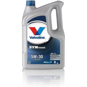 Huile moteur VALVOLINE 908792 Synpower MST C3 5W30 5L - Publicité Huile moteur VALVOLINE 908792 Synpower MST C3 5W30 5L - Publicité