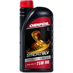 Huile de transmission CHEMPIOIL Syncro GLV 75W90 1L - Publicité Huile de transmission CHEMPIOIL Syncro GLV 75W90 1L - Publicité
