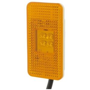 Hella Modèle 007 972-011 Lampe de signalisation latérale LED blanche - Lampe de signalisation latérale - Publicité Hella Modèle 007 972-011 Lampe de signalisation latérale LED blanche - Lampe de signalisation latérale - Publicité