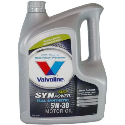 Huile moteur Valvoline Synpower MST C4 5W-30 - Voiture - Publicité Huile moteur Valvoline Synpower MST C4 5W-30 - Voiture - Publicité