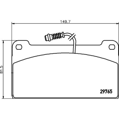 TEXTAR 2976502 - Kit de plaquettes de frein pour Mercedes-Benz - Publicité TEXTAR 2976502 - Kit de plaquettes de frein pour Mercedes-Benz - Publicité