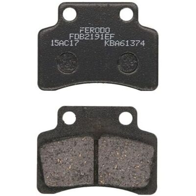 FERODO FDB2191EF - Plaquettes de frein pour petites motos - Publicité FERODO FDB2191EF - Plaquettes de frein pour petites motos - Publicité
