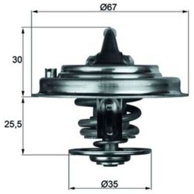 Thermostat Mahle - 92°C avec Joint pour Audi, Skoda, VW - Publicité Thermostat Mahle - 92°C avec Joint pour Audi, Skoda, VW - Publicité