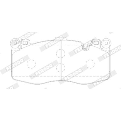 Kit de Plaquettes de Frein Ferodo FDB5172 pour BMW - Publicité Kit de Plaquettes de Frein Ferodo FDB5172 pour BMW - Publicité