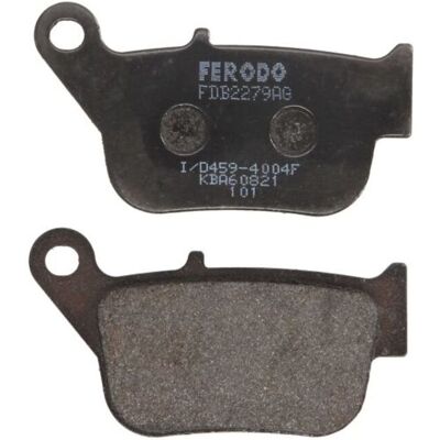 Ensemble de plaquettes de frein FERODO FDB2279AG - Arrière Scooter/moto petite - Publicité Ensemble de plaquettes de frein FERODO FDB2279AG - Arrière Scooter/moto petite - Publicité