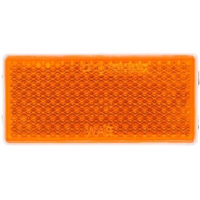 Réflecteur WAŚ 50P - Rectangulaire, Orange, 48x105mm - Publicité Réflecteur WAŚ 50P - Rectangulaire, Orange, 48x105mm - Publicité