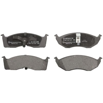 Bosch 0 986 424 363 Plaquettes de frein - Kit disques pour Chrysler 300m & Voyager III - Publicité Bosch 0 986 424 363 Plaquettes de frein - Kit disques pour Chrysler 300m & Voyager III - Publicité