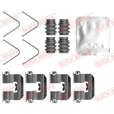 QUICK BRAKE 109-0165 Set de plaquettes de frein - Brake Pad Set - Publicité QUICK BRAKE 109-0165 Set de plaquettes de frein - Brake Pad Set - Publicité