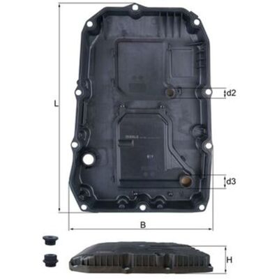 Kit de carter d'huile MAHLE ORIGINAL HX 196 pour Mercedes-Benz GLC SUV et berlines C/E - Publicité Kit de carter d'huile MAHLE ORIGINAL HX 196 pour Mercedes-Benz GLC SUV et berlines C/E - Publicité