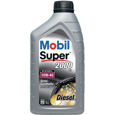 Huile moteur MOBIL 150868 SUPER 2000 DI 10W40 1L - Publicité Huile moteur MOBIL 150868 SUPER 2000 DI 10W40 1L - Publicité