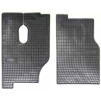 Tapis en caoutchouc Frogum pour Mercedes Actros MP1 - Noir - Publicité Tapis en caoutchouc Frogum pour Mercedes Actros MP1 - Noir - Publicité