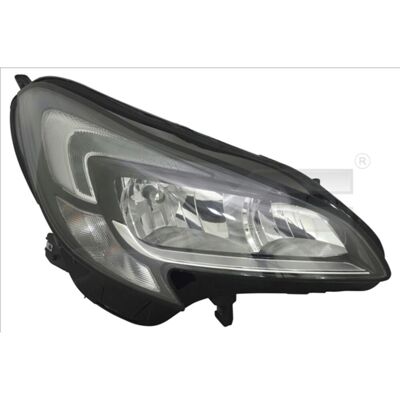 Phares LED Chrome TYC 20-15018-16-2 pour Opel Corsa E - Phare - Publicité Phares LED Chrome TYC 20-15018-16-2 pour Opel Corsa E - Phare - Publicité