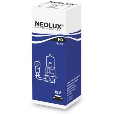 NEOLUX H3 12V 55W Ampoule Halogène - Phares de voiture - Publicité NEOLUX H3 12V 55W Ampoule Halogène - Phares de voiture - Publicité