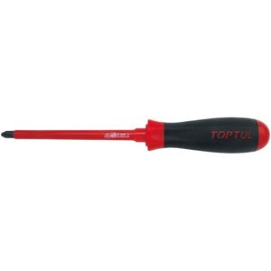 Tournevis TOPTUL PH2 - Isolé, 215mm - Tournevis - Publicité Tournevis TOPTUL PH2 - Isolé, 215mm - Tournevis - Publicité