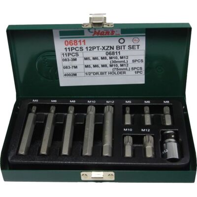HANS - 06811 - XZN - 10 mm - Jeu d'embouts pour tournevis - Publicité HANS - 06811 - XZN - 10 mm - Jeu d'embouts pour tournevis - Publicité