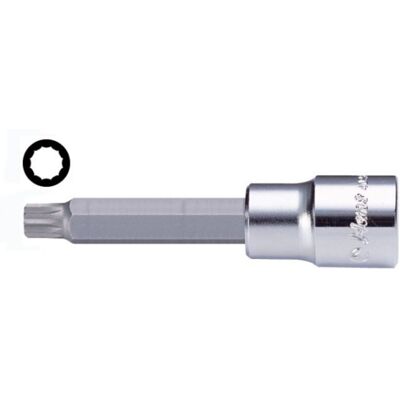 HANS 4028-4M/6 Douille à 12 points - 1/2 pouce M6 100mm - Publicité HANS 4028-4M/6 Douille à 12 points - 1/2 pouce M6 100mm - Publicité