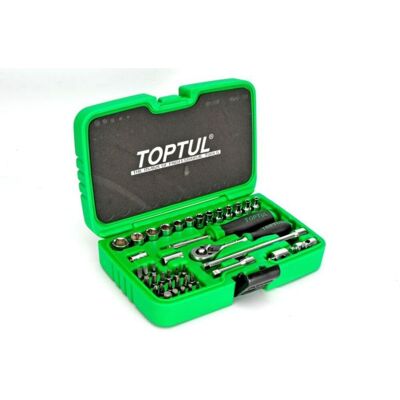 Jeu de douilles TOPTUL GCAI4102 41 Pièces - Hex, Philips, Torx - Publicité Jeu de douilles TOPTUL GCAI4102 41 Pièces - Hex, Philips, Torx - Publicité