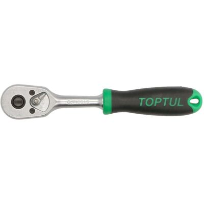 Clé à cliquet TOPTUL CHJM0815 - Acier chrome-vanadium - Publicité Clé à cliquet TOPTUL CHJM0815 - Acier chrome-vanadium - Publicité