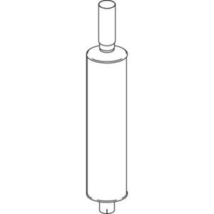 Dinex Silencieux d'échappement DINEX DIN49375