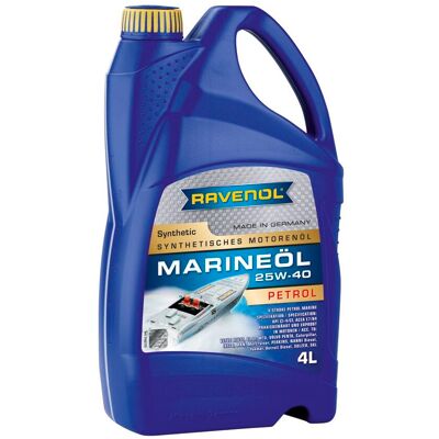 Huile marine RAVENOL 25W40 - Huile moteur - Publicité Huile marine RAVENOL 25W40 - Huile moteur - Publicité