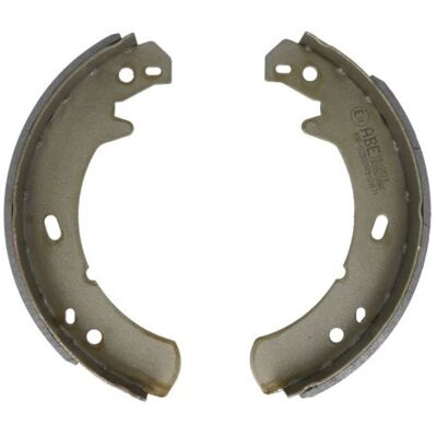 Ensemble de mâchoires de frein ABE - Brake shoes - Montage sur essieu arrière - Type de frein - Publicité Ensemble de mâchoires de frein ABE - Brake shoes - Montage sur essieu arrière - Type de frein - Publicité