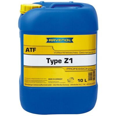 RAVENOL ATF TYPE Z1 FLUID - Huile de transmission 10L - Publicité RAVENOL ATF TYPE Z1 FLUID - Huile de transmission 10L - Publicité