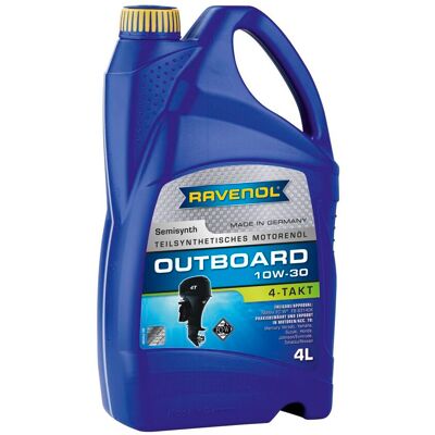 RAVENOL Hors-bord 4T SAE 10W30 4L - Huile Moteur - Publicité RAVENOL Hors-bord 4T SAE 10W30 4L - Huile Moteur - Publicité