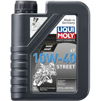 Huile moteur LIQUI MOLY 10W40 Street 1L - Publicité Huile moteur LIQUI MOLY 10W40 Street 1L - Publicité