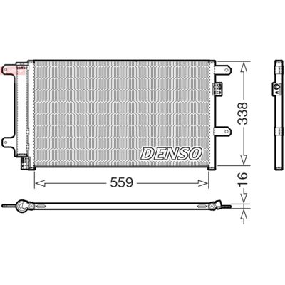 DENSO DCN12007 - Condenseur de climatisation pour IVECO DAILY 4 Kasten/Kombi - Publicité DENSO DCN12007 - Condenseur de climatisation pour IVECO DAILY 4 Kasten/Kombi - Publicité