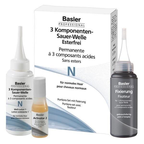 Basler Permanente á 3 composants acides Sans esters N, pour cheveux normaux