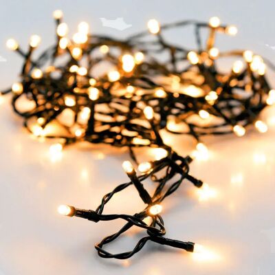 Oem Guirlande Lumineuse Lumière Chaude 320 Led 27 M 220v Black / White One Size - Publicité Oem Guirlande Lumineuse Lumière Chaude 320 Led 27 M 220v Black / White One Size - Publicité