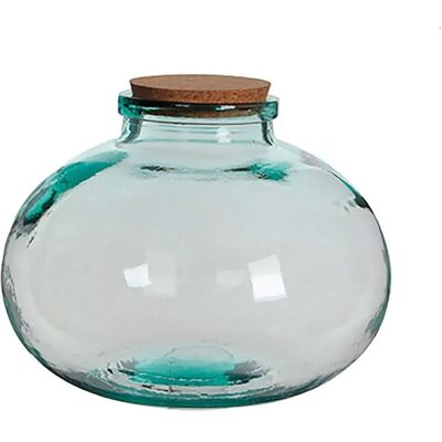 Mica Decorations Bocal Rond En Verre Olly 29x23 Cm Clear One Size - Publicité Mica Decorations Bocal Rond En Verre Olly 29x23 Cm Clear One Size - Publicité