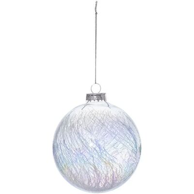 Modèle Atmosphera - Boule de Noël en Verre Élégante - Décoration de Noël - Publicité Modèle Atmosphera - Boule de Noël en Verre Élégante - Décoration de Noël - Publicité