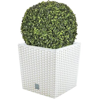 Wellhome Pot De Fleur Rato 32l 2 Unités White One Size - Publicité Wellhome Pot De Fleur Rato 32l 2 Unités White One Size - Publicité