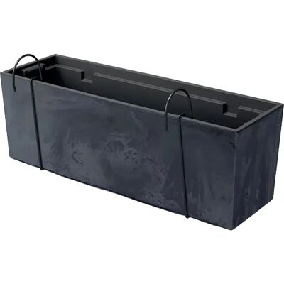 Prosperplast Pot De Fleur Urbi Case Beton Effect W Collection 58x18x19.5 Cm Anthracite One Size - Publicité Prosperplast Pot De Fleur Urbi Case Beton Effect W Collection 58x18x19.5 Cm Anthracite One Size - Publicité