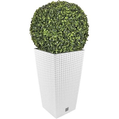 Wellhome Pot De Fleur Rato 55l S Set 2 Unités White One Size - Publicité Wellhome Pot De Fleur Rato 55l S Set 2 Unités White One Size - Publicité