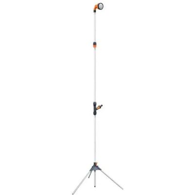 Akhuo Douche De Jardin Télescopique Avec Trépied Grey / Orange One Size - Publicité Akhuo Douche De Jardin Télescopique Avec Trépied Grey / Orange One Size - Publicité