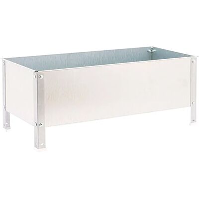 Simon Garden Jardinière Urban 100l 410x900x400 Mm Galvanized One Size - Publicité Simon Garden Jardinière Urban 100l 410x900x400 Mm Galvanized One Size - Publicité