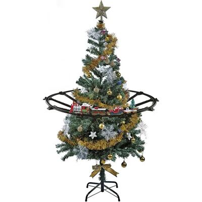 Wellhome Ensemble De Train De Noël Avec Lumières Et Sons Avec Un Circuit 274 Cm 23 Pièces Multicolor One Size - Publicité Wellhome Ensemble De Train De Noël Avec Lumières Et Sons Avec Un Circuit 274 Cm 23 Pièces Multicolor One Size - Publicité