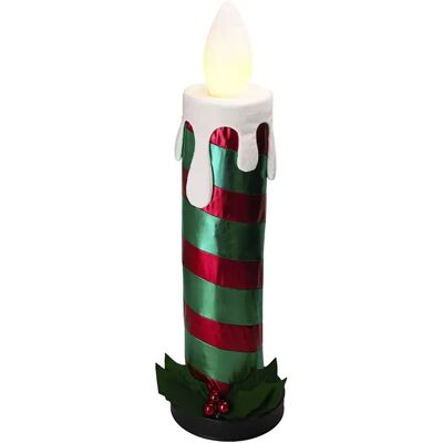 Wellhome Bougie Pliable Avec Lumières Flamme 90 Cm Green / Red One Size - Publicité Wellhome Bougie Pliable Avec Lumières Flamme 90 Cm Green / Red One Size - Publicité