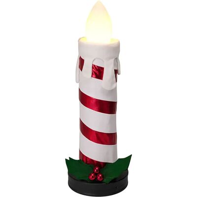 Wellhome Bougie Pliante Avec Flamme 90 Cm Red / White One Size - Publicité Wellhome Bougie Pliante Avec Flamme 90 Cm Red / White One Size - Publicité