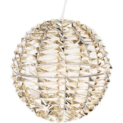 Wellhome Décoration Boule Lumineuse Et Brillante Avec 300 Micro-lumières Led Or 30 Cm Gold One Size - Publicité Wellhome Décoration Boule Lumineuse Et Brillante Avec 300 Micro-lumières Led Or 30 Cm Gold One Size - Publicité