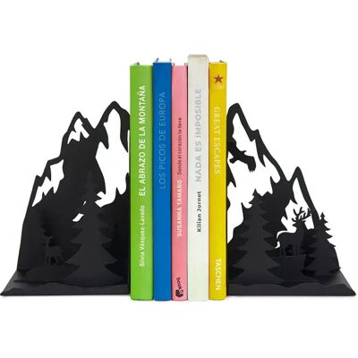 Balvi Serre-livres Mountains Black One Size - Publicité Balvi Serre-livres Mountains Black One Size - Publicité