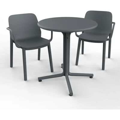Garbar Salon De Jardin Bini-one Dark Grey One Size - Publicité Garbar Salon De Jardin Bini-one Dark Grey One Size - Publicité