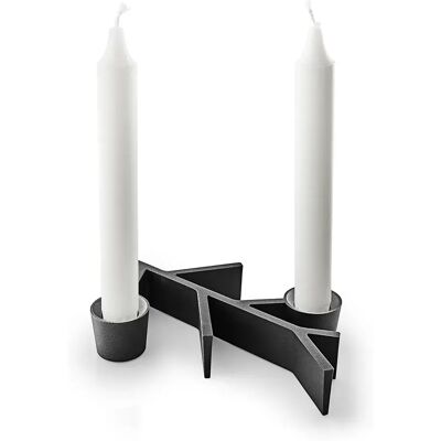 Eva Solo Bougeoir Twig 18 Cm Black One Size - Publicité Eva Solo Bougeoir Twig 18 Cm Black One Size - Publicité