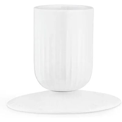Support de Bougie Kähler Hammershøi - Blanc - Pour bougies de 5cm - Chandelle - Publicité Support de Bougie Kähler Hammershøi - Blanc - Pour bougies de 5cm - Chandelle - Publicité